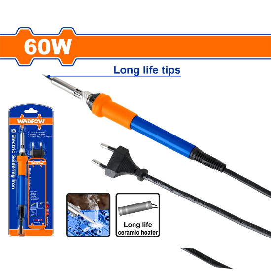 60 W 1~2 minutes  كاوي قصدير - Box (25 pcs) - Voltage:220-240V~50/60Hz