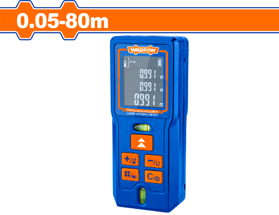 0.05-80 m  (LCD)  متر ليزر - Pcs - Measuring Range:0.05-80m