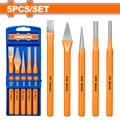 5 Pcs   طفم سنابك - Box (10 pcs) - 5 Pcs Cold chisel and punch set