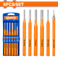 6 Pcs   طفم سنابك - Box (10 pcs) - 6 Pcs Pin punch set