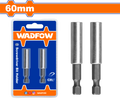 2 Pcs  60mm   وصلة راس مفك مغنطيس - Box (25 pcs) -