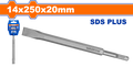 15 X 250 mm SDS   ازميل كومبرسور - Pcs - 14X20X250mm,flat