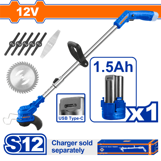 12V 1 Batt   حشاشة على البطارية - Pcs - Voltage: 12V