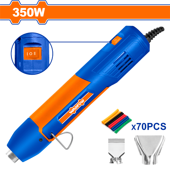 2 Pcs nozzle 350W   سشوار حراري قلم  - Pcs -