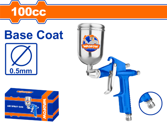 100 cc  0.5 mm فرد رش بويا طاسة من الاعلى المنيوم - Pcs - Without quick plug