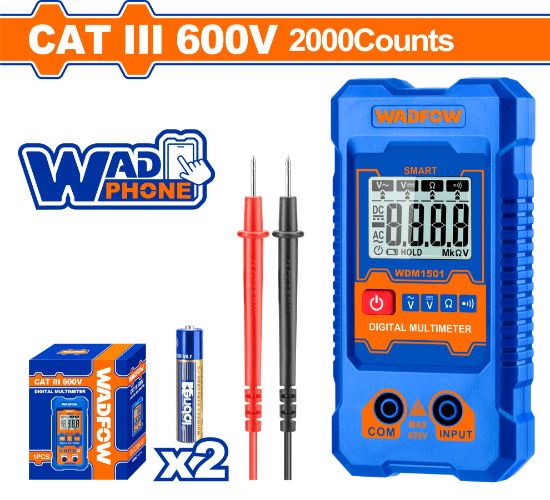 RMS 2000 counts   ساعة فحص - Pcs - Display:True RMS 2000 counts