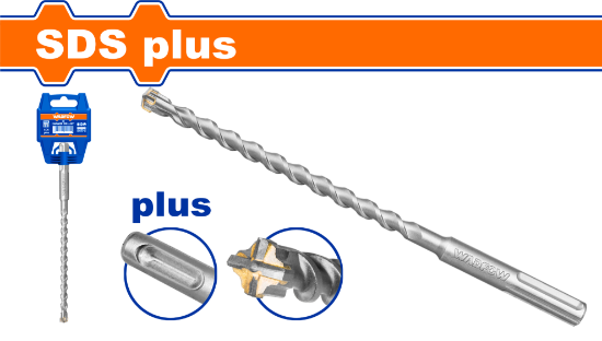6 X 160mm SDS plus ريشة 4 رؤوس - Pcs - 6 X 160mm,SDS plus