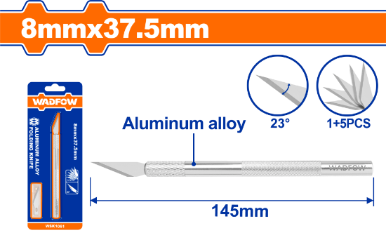 5Pcs SK5  8mm*37.5mm   سكين شفرة قلم - Box (40 pcs) -