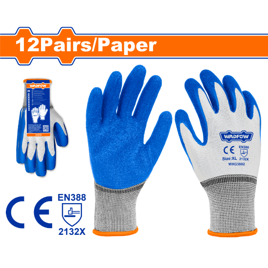 XL    كفوف لاتكس - Box (12 pcs) - HAND PROTECTION