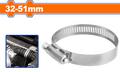 20 Pcs  32-51 mm   رباط ستانلس - Box (4 pcs) -