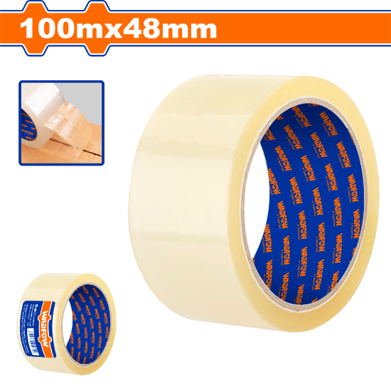 100 m x 48 mm BOPP  تلزيق عريض شفاف - Pcs - BOPP