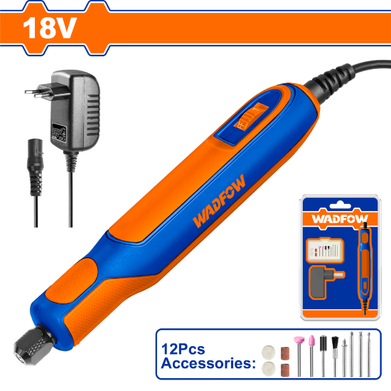 18 V 12 Pcs accessories  مقدح نواعم بطارية - Box (4 pcs) -