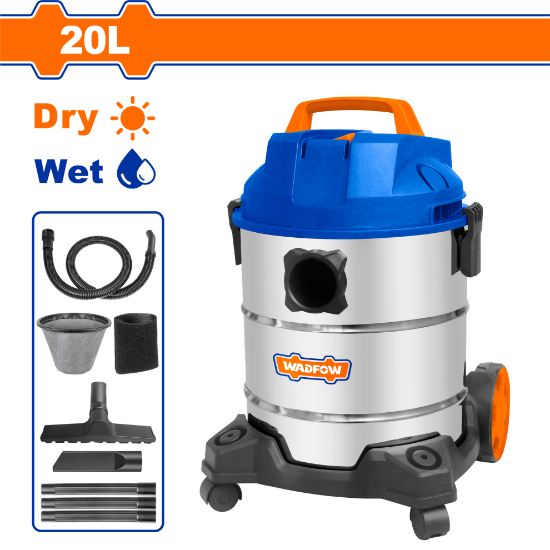 1200W 20L مكنسة كهربائية برميل صناعية - Pcs - Voltage: 220V-240V~50/60Hz