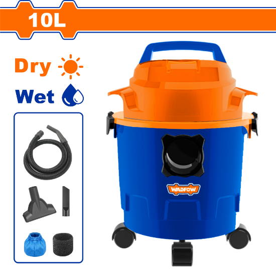 10 L 1000 W  مكنسة كهربائية لتنظيف الجاف والرطب - Pcs -