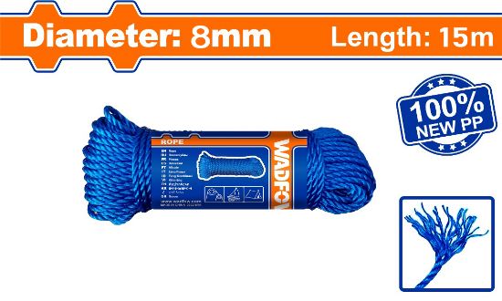 15 m x 8 mm 100% new PP حبل نايلون - Pcs - PP Monofilament Twist Rope