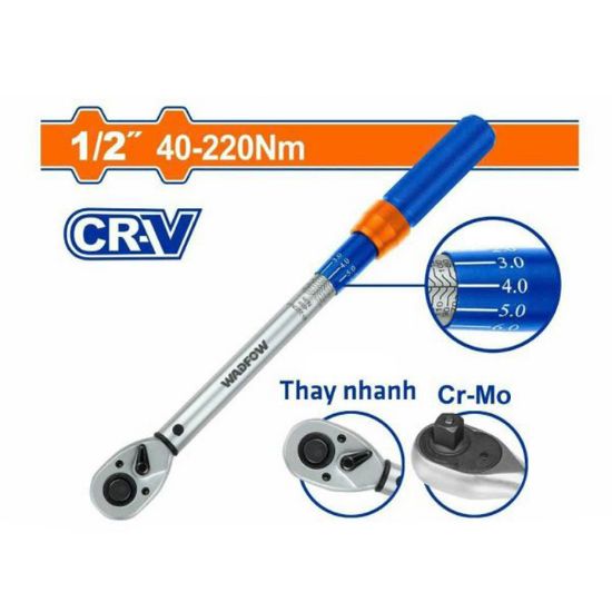 1/2" 40-220Nm مسكة تورك طقطاق - Pcs - Drive size: 1/2"