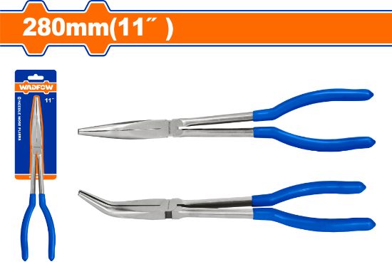 11" 280mm 45°  بانسة طويلة بوز طويل معكوف - Box (6 pcs) - Size:11"/280mm