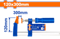 ( 120x300 )mm  ملزمة نجار صناعية - Pcs - Clamp size:120x300mm
