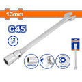 13mm مفتاح شق ميلة طربوش - Box (12 pcs) - Combination flexible head wrench with 12 points socket