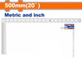 500mm 90° زاوية علام قاعدة المنيوم - Box (6 pcs) - Main material: aluminum alloy body