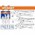 3Pcs طقم بانسات لقط - Box (4 pcs) - 3pcs Locking pliers Set
