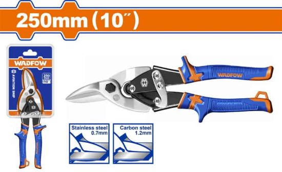 10" (250mm) مقص تول يمين - Box (5 pcs) - Aviation snip (Right)