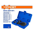 11Pcs طقم قوارات خشب  - Pcs - 11 Pcs Hole saw set