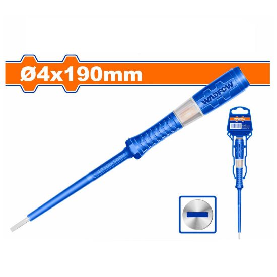4X190mm -2- مفك تاست كبير - Box (40 pcs) - Test Voltage: AC 100-500V