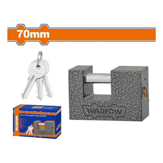 70mm قفل رمادي ضد القطع - Box (6 pcs) - Size:70mm