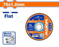 76x1.2mm ديسك قص ستانلس رفيع - Box (100 pcs) - 76mm(3")X1.2mm(3/64")X10mm(25/64")