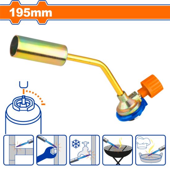 800x40x190mm mm  حراق غاز عنق طويل نحاس - Box (10 pcs) - Can't fire upside down