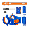 4Pcs قوارة قفل مع قاعدة للابواب - Box (5 pcs) - 4 Pcs/set