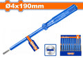 4X190mm -1- مفك تاست كبير - Box (60 pcs) - Test Voltage: AC 100-500V