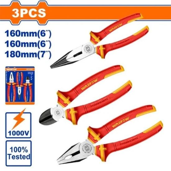 3 Pcs 1000 V  طقم بانسات معزول - Box (5 pcs) -