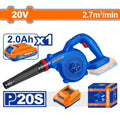 20V 1Batt 2Ah+Char 2.7m³/min بلور على البطارية - Pcs - Voltage: 20V