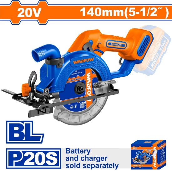 20V 140 mm BL منشار صدر على البطارية - Pcs - Voltage:20V