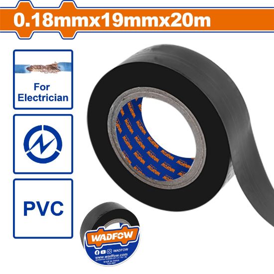 20 m (0.18x19) mm PVC شرتيتون اسود - Pack (10 pcs) - PVC