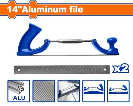 14"   2Pcs Blade +  مبرد المنيوم - Pcs - 1 Pcs 14" aluminum plate file bracket