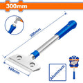 300 mm B.Size : (18X100)mm شفرة تنظيف مع مسكة - Box (10 pcs) - Material:aluminium alloy knife plate