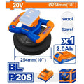 20V 1Batt 2Ah+Char 10" BL مكنة بوليش عل البطارية - Pcs - Brushless motor
