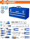 120 Pcs طقم عدة شنطة حديد - Pcs - 120 Pcs Tool Chest Set