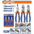 3Pcs (7.5",8",8") Energy saving 30%  طقم بانسات بولاد     - Box (5 pcs) - 3Pcs/set