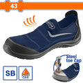 43  حذاء أمان مع حماية معدنية للاصابع بدون رباط  - Pcs - Foot protection