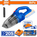 20V 1Batt 2Ah + Char مكنسة فارة على الطارية - Pcs - Voltage: 20V