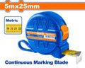5mx25mm  متر بلاستك اصفر 1 ستوب - Box (12 pcs) - Length & width:5mx25mm