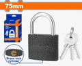 75 mm قفل حديد اسود - Box (6 pcs) - Size:75mm