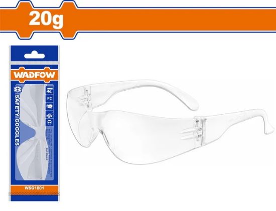 20g PC عوينات حماية بلاستك شفاف - Box (24 pcs) - Safety goggles
