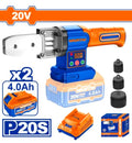 20V 2Batt 4Ah+Char  (20-25-32)mm  بطارية PPR مكنة تلحيم قساطل - Pcs - Voltage: 20V