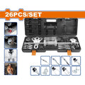 26Pcs طقم ميكانيك مطرقة سحب  - Pcs - 26 Pcs slide hammer puller set