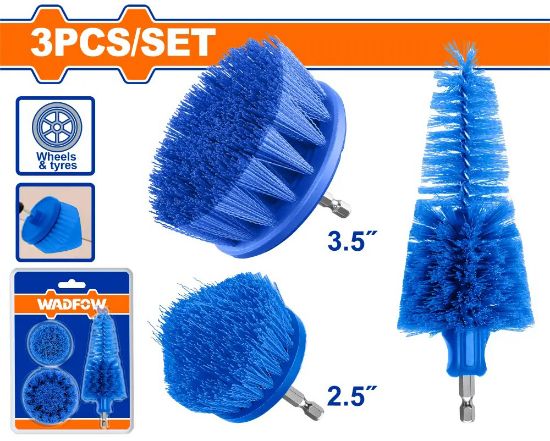 3 Pcs طقم فراشي لتنظيف الزوايا والشقوق - Box (3 pcs) - 3 Pcs/set